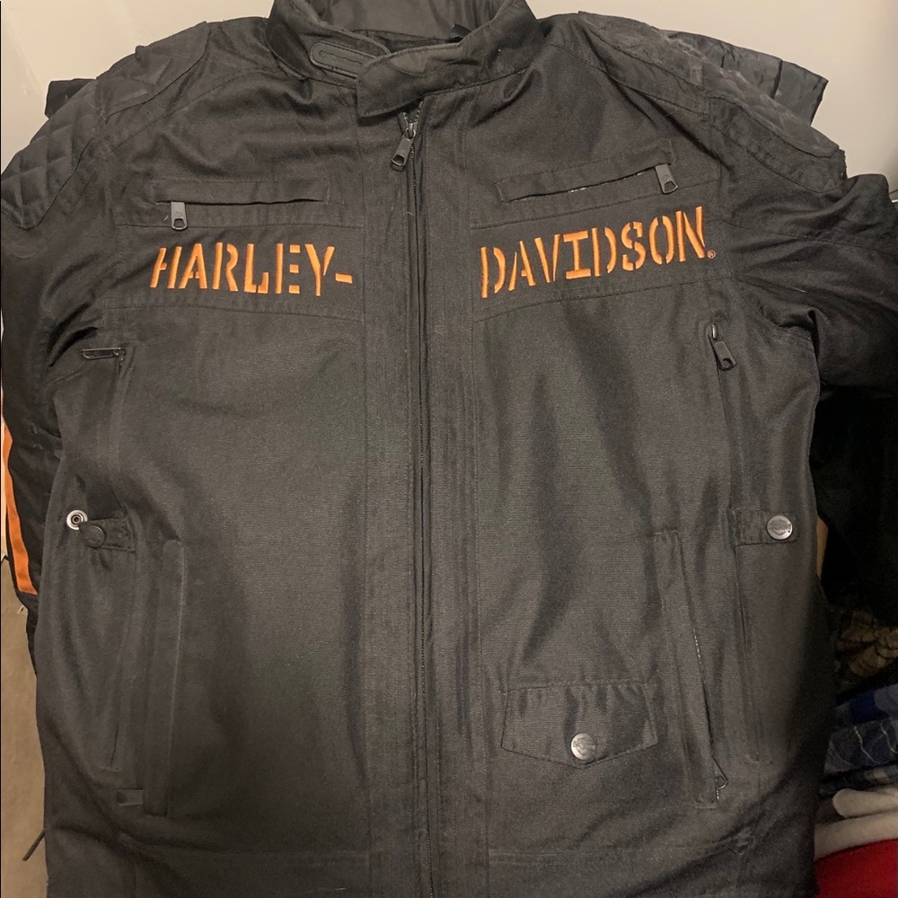 Harley Davison textile riding jacket